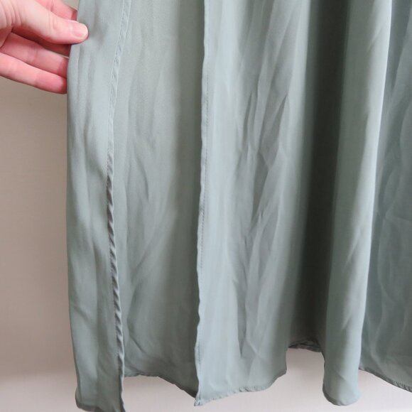 SHOW ME YOUR MUMU Hacienda Chiffon Maxi Dress Bridesmaid Wedding - Size M - Picture 10 of 14